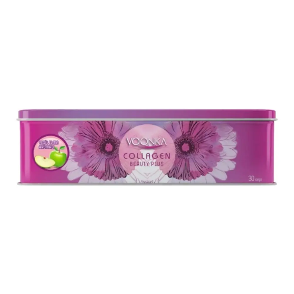 Voonka Collagen Beauty Plus Yeşil Elma Aromalı Kolajen 30 Saşe