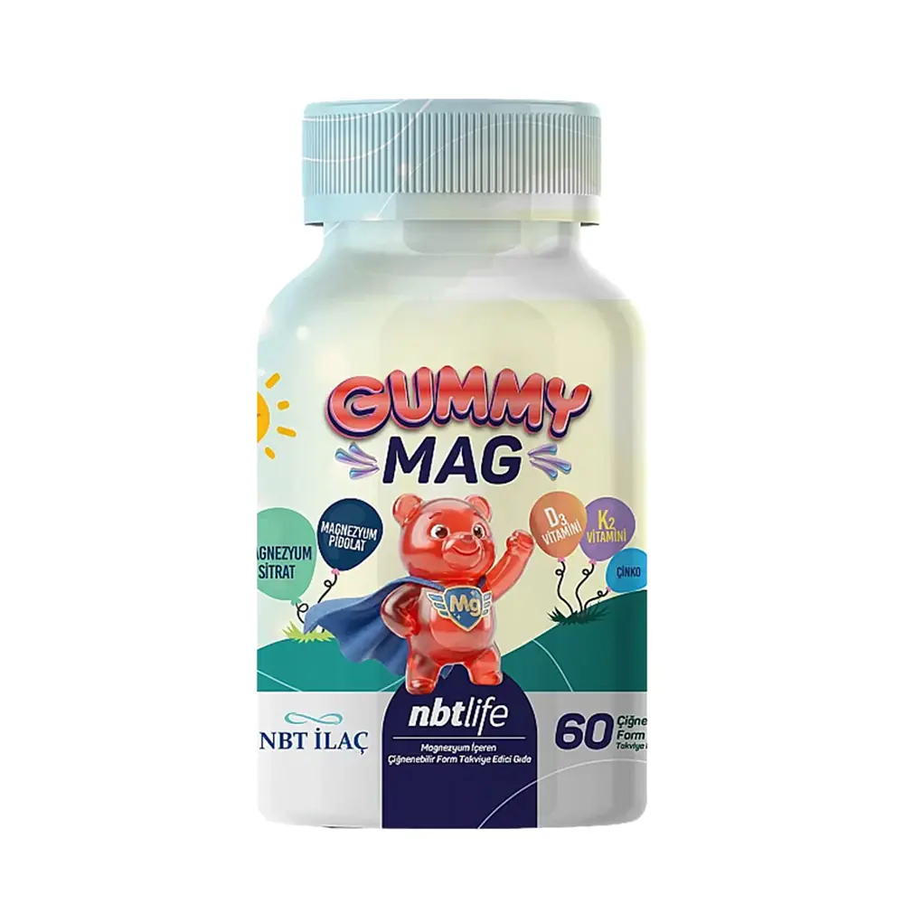 NBT Life Gummy Mag 60 Çiğnenebilir Jel Form