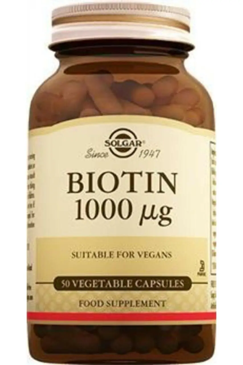 Solgar Biotin 1000 Mcg 50 Kapsül