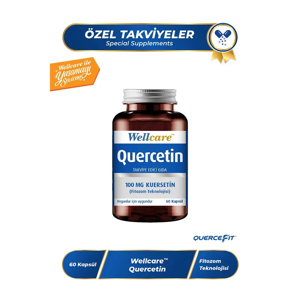 Wellcare Kuersetin 100 mg 60 Kapsül