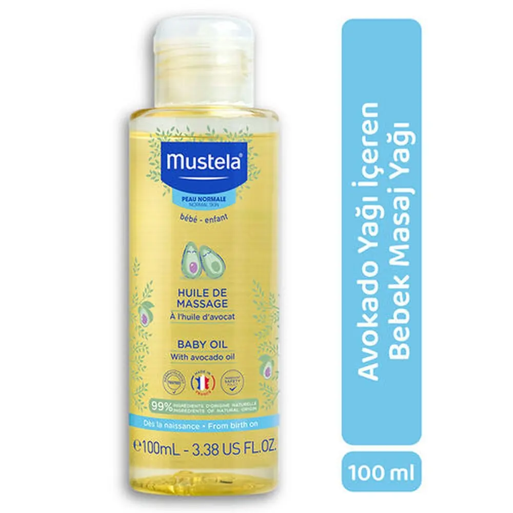 Mustela Baby Oil Bebek Yağı 100 ml
