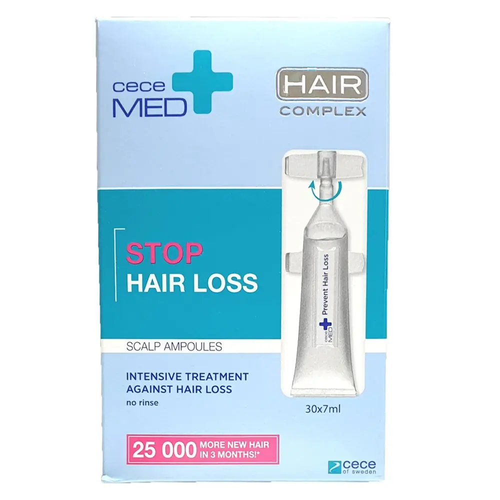 Cecemed Stop Hair Scalp Ampoules Dökülme Karşıtı Saç Bakım Ampulü 30 x 7 ml