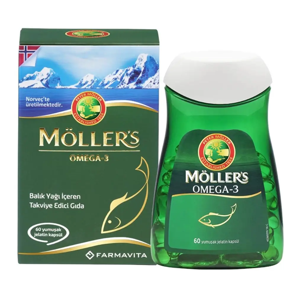 Möllers Omega 3 60 Kapsül