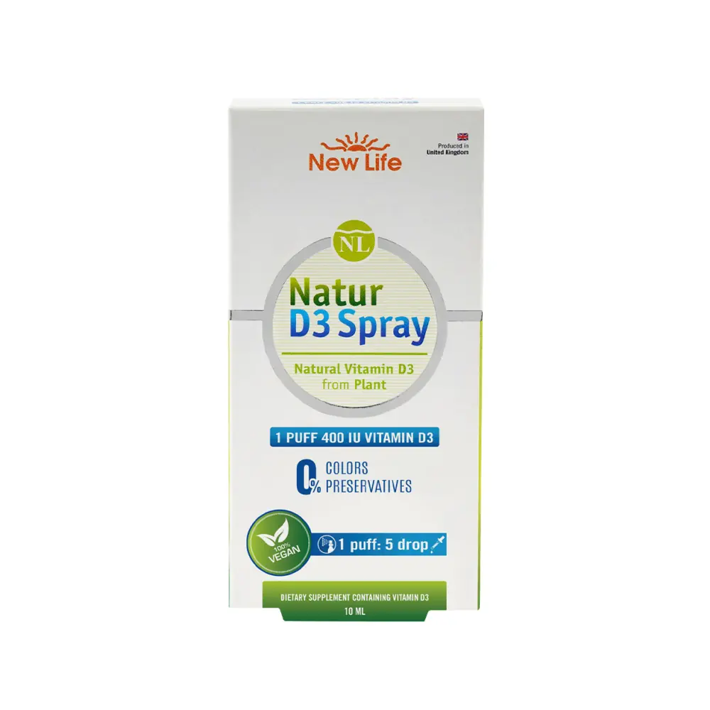 New Life Natur D3 Sprey 400 IU 10 ml