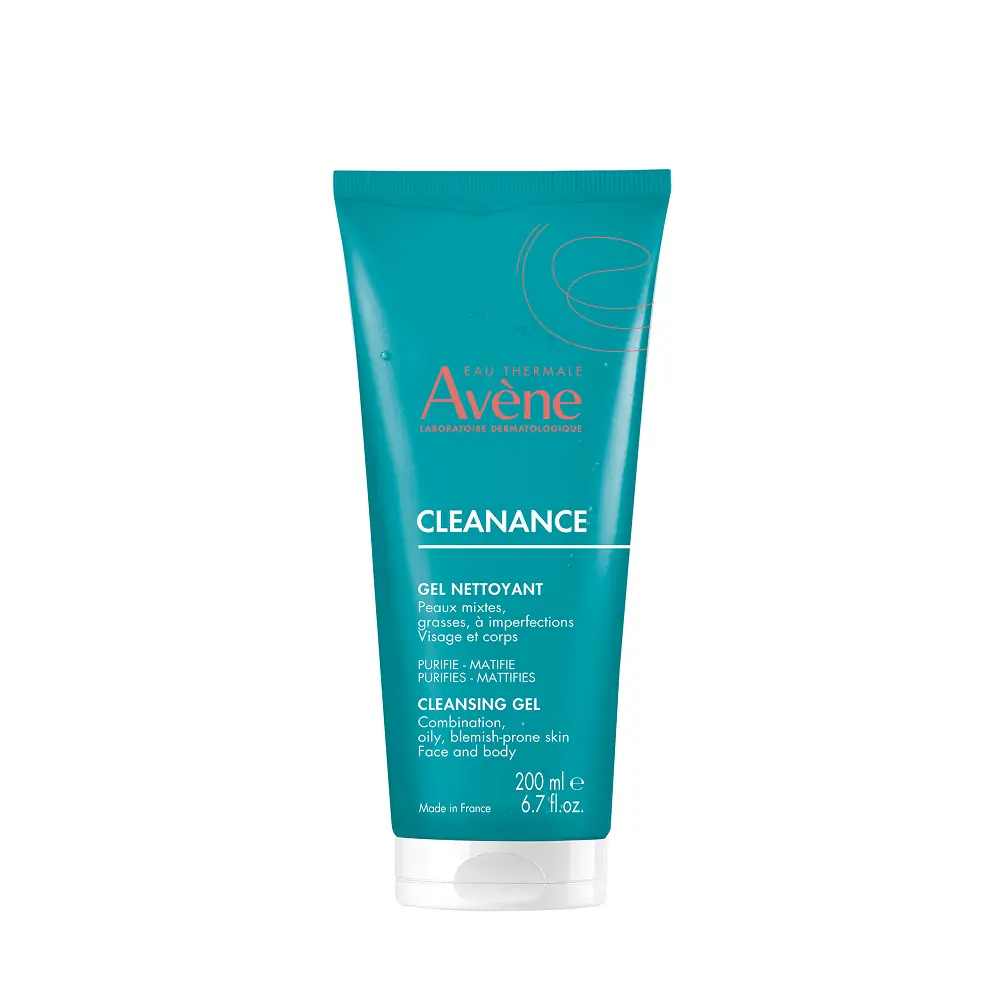 Avene Cleanance Yağlı ve Akneye Eğilimli Ciltler için Matlaştırıcı Yüz Temizleme Jeli 200 ml