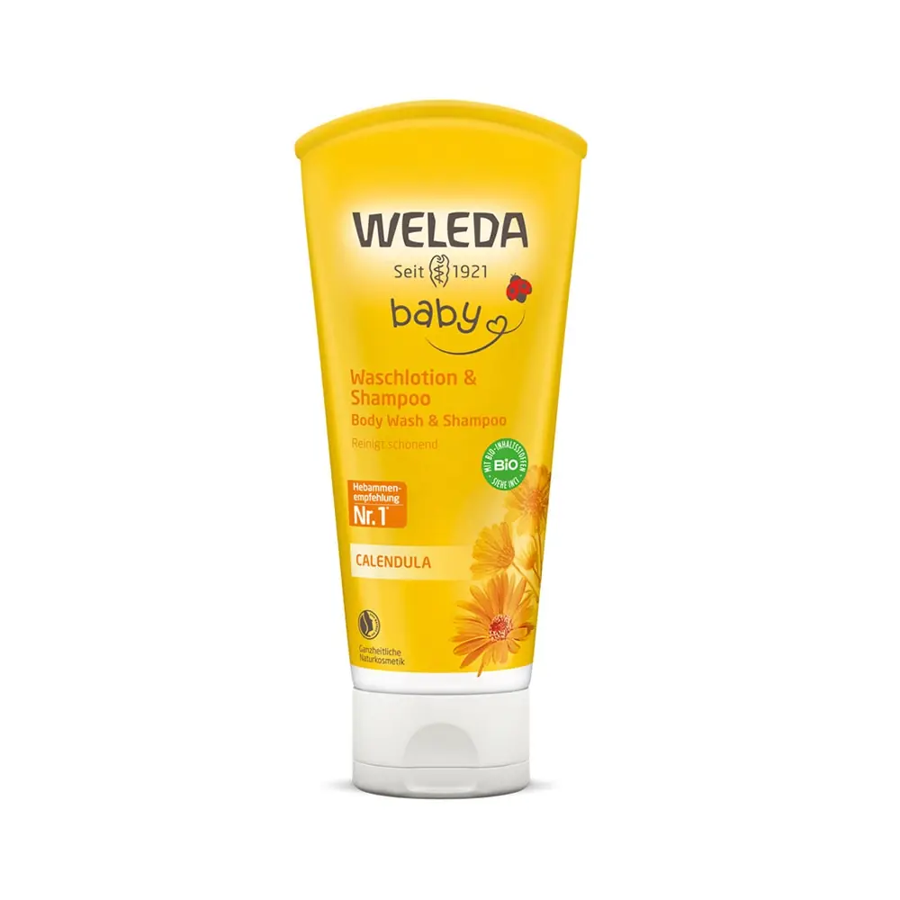 Weleda Calendula Baby Organik Saç Ve Vücut Şampuanı 200 ml