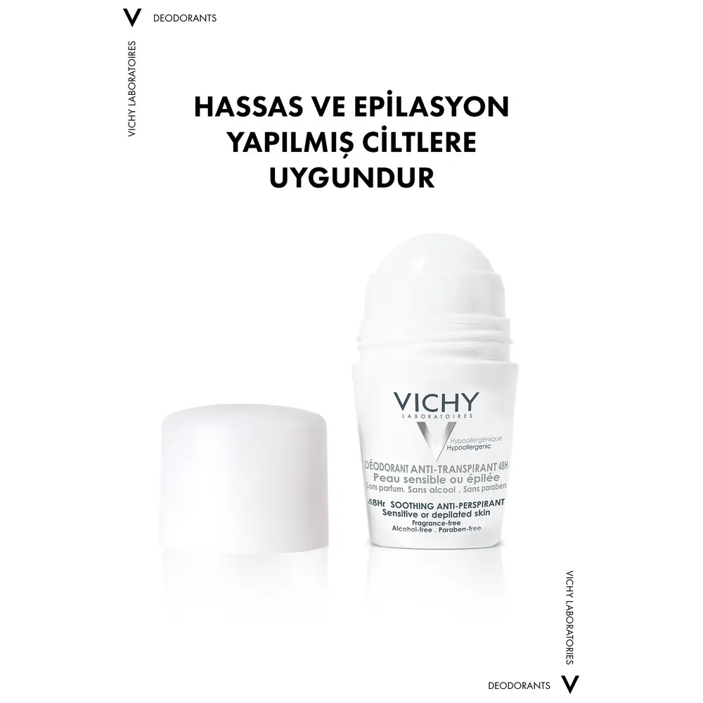 Vichy Sensitive Roll-On Hassas Ciltler İçin Deodorant 50 ml