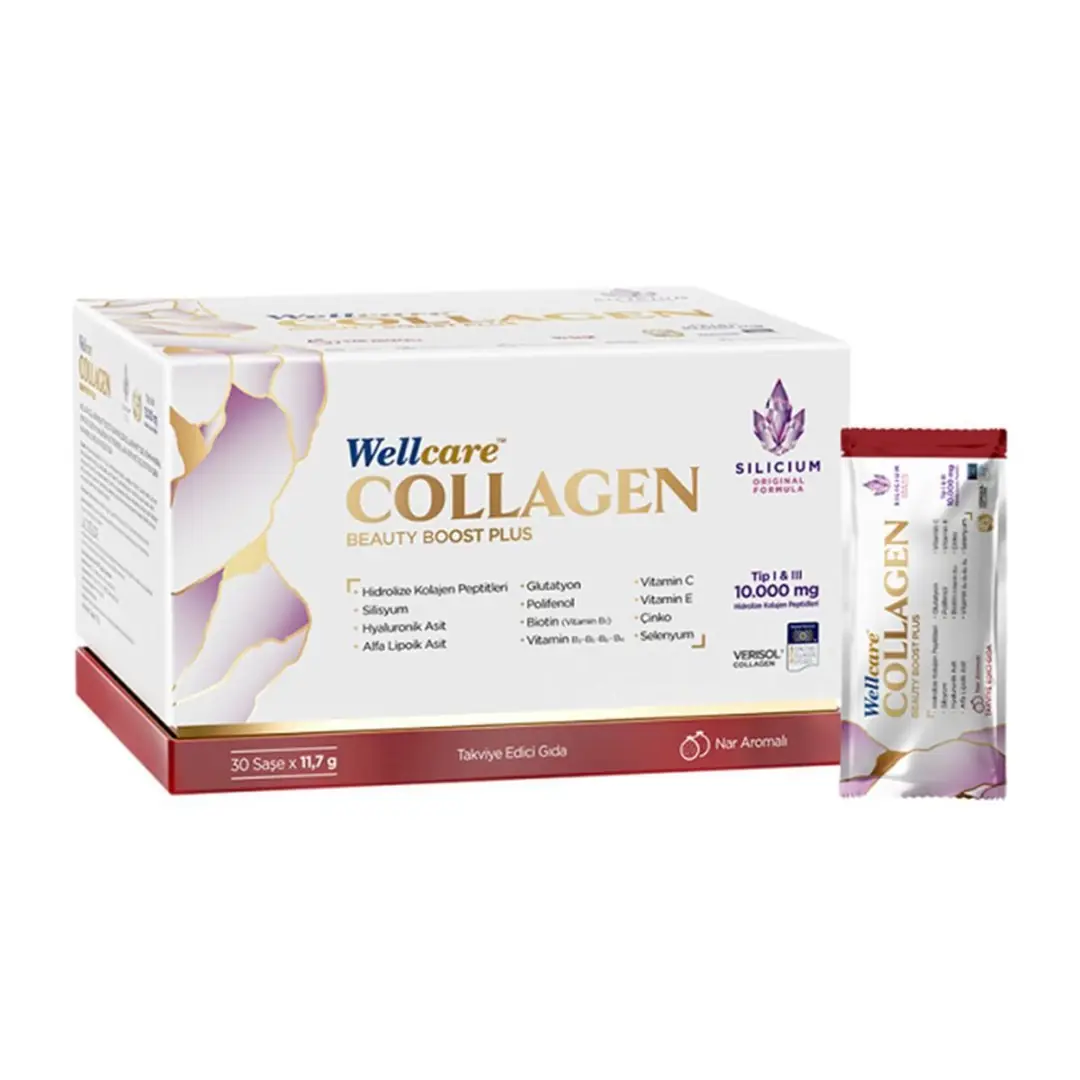 Wellcare Collagen Beauty Boost Plus Nar Aromalı 30 Saşe