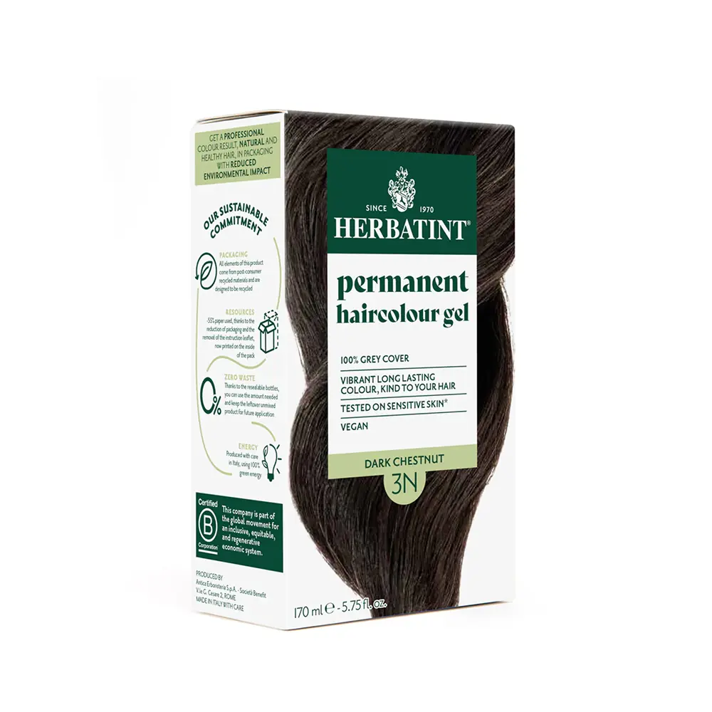 Herbatint Dark Chestnut 3N Koyu Kestane Saç Boyası 170 ml