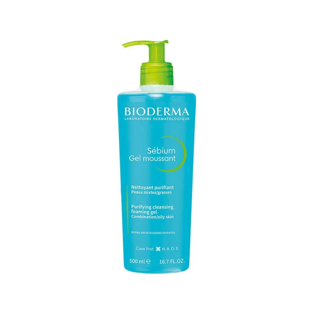 Bioderma Sebium Foaming Gel Yağlı Ciltler İçin Yıkama Jeli 500 ml