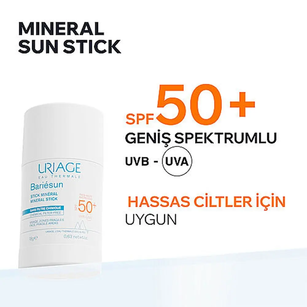 Uriage Bariesun Mineral SPF50+ Güneş Stick 18 g