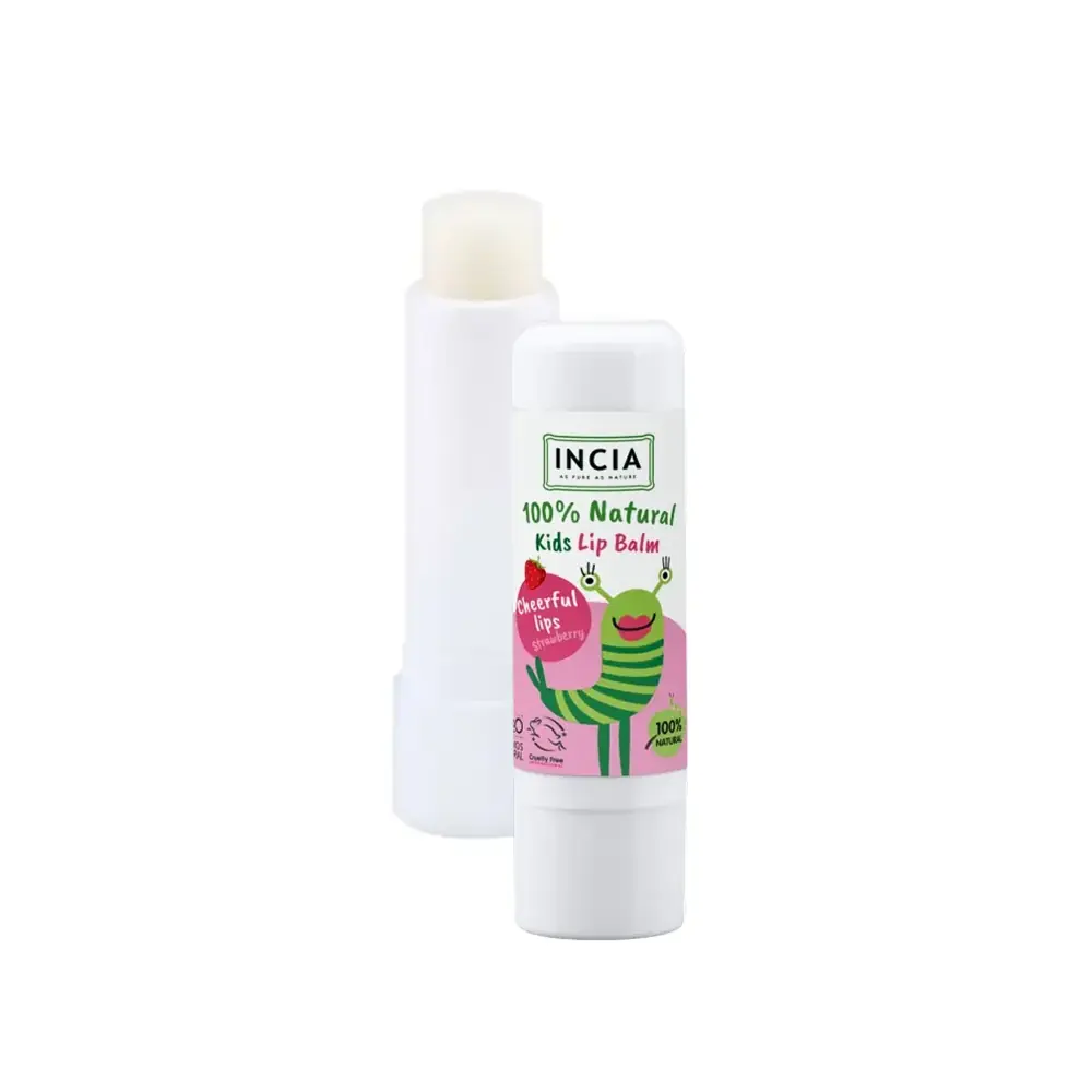 INCIA KIDS %100 Doğal Çilekli Dudak Besleyici 6 g