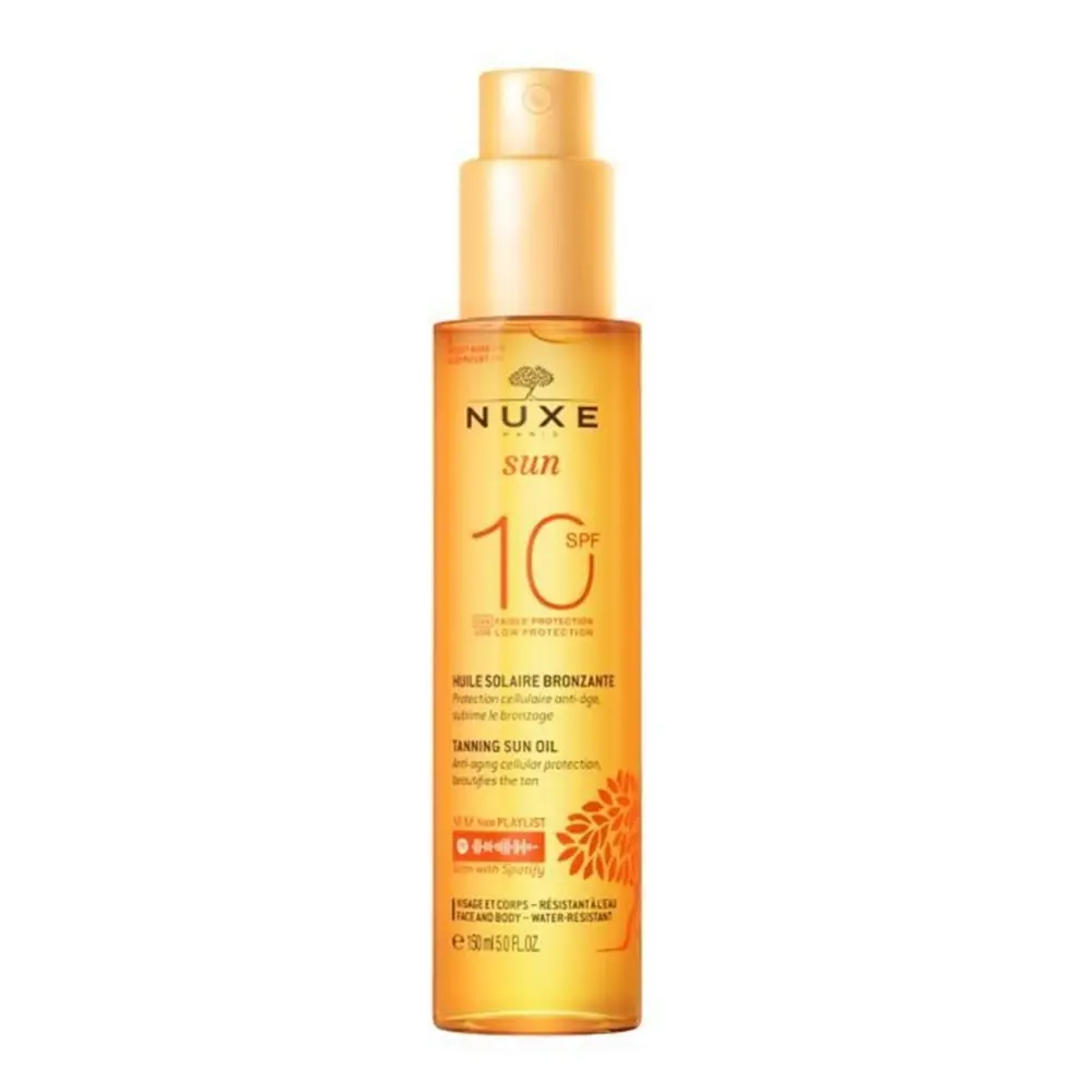 Nuxe Sun Bronzlaştırıcı Yüz ve Vücut Yağı Spf10 150 ml