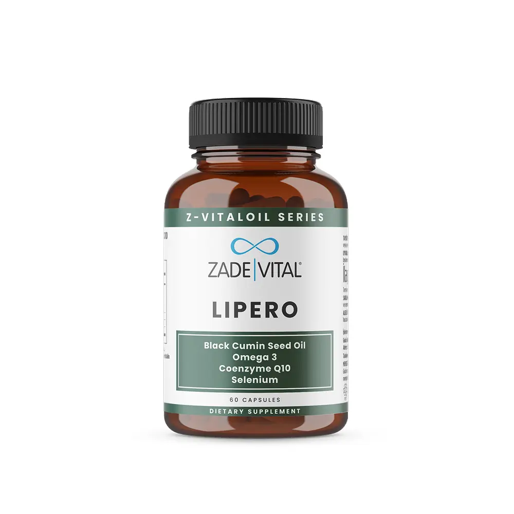 Zade Vital Lipero Omega 3 ve Koenzim Q10 60 Kapsül