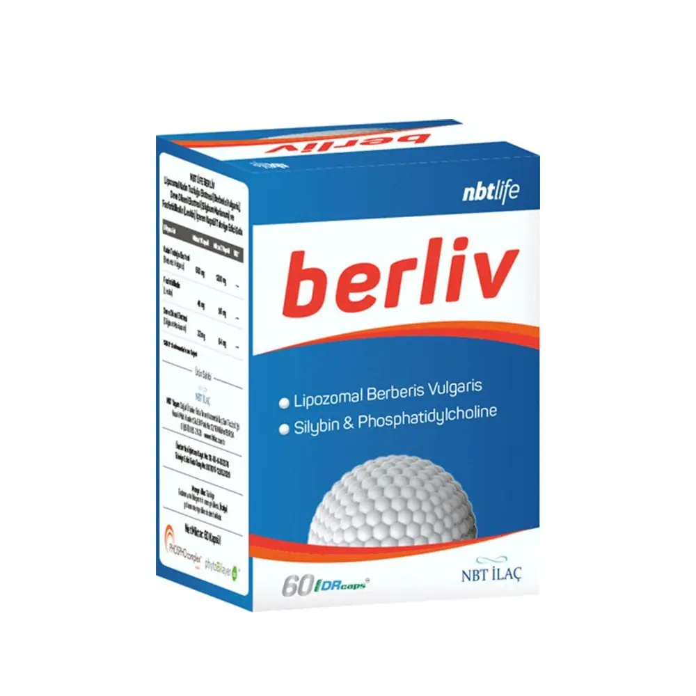 NBT Life Berliv Lipozomal Berberin 60 Kapsül