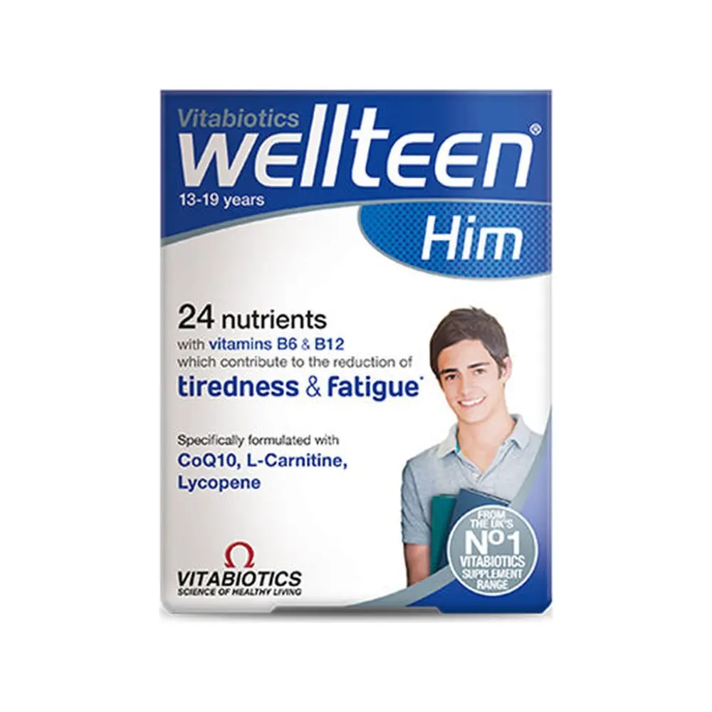 Vitabiotics Wellteen Him 13-19 Years Multivitamin 30 Tablet