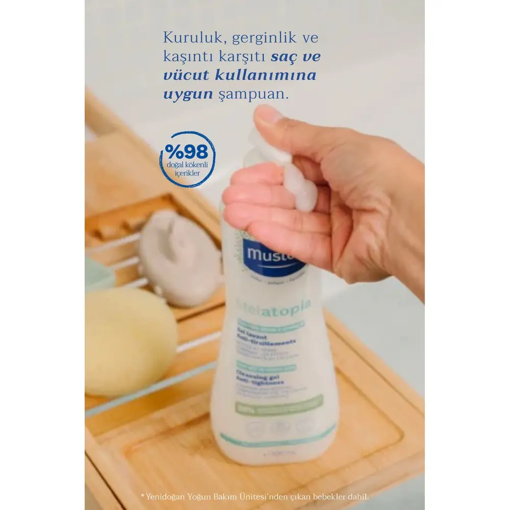 Mustela Stelatopia Cleansing Temizleyici Jel Şampuan 500 ml