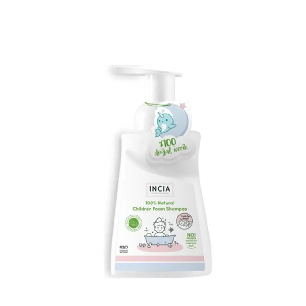 INCIA Doğal Köpük Çocuk Şampuanı 200 ml