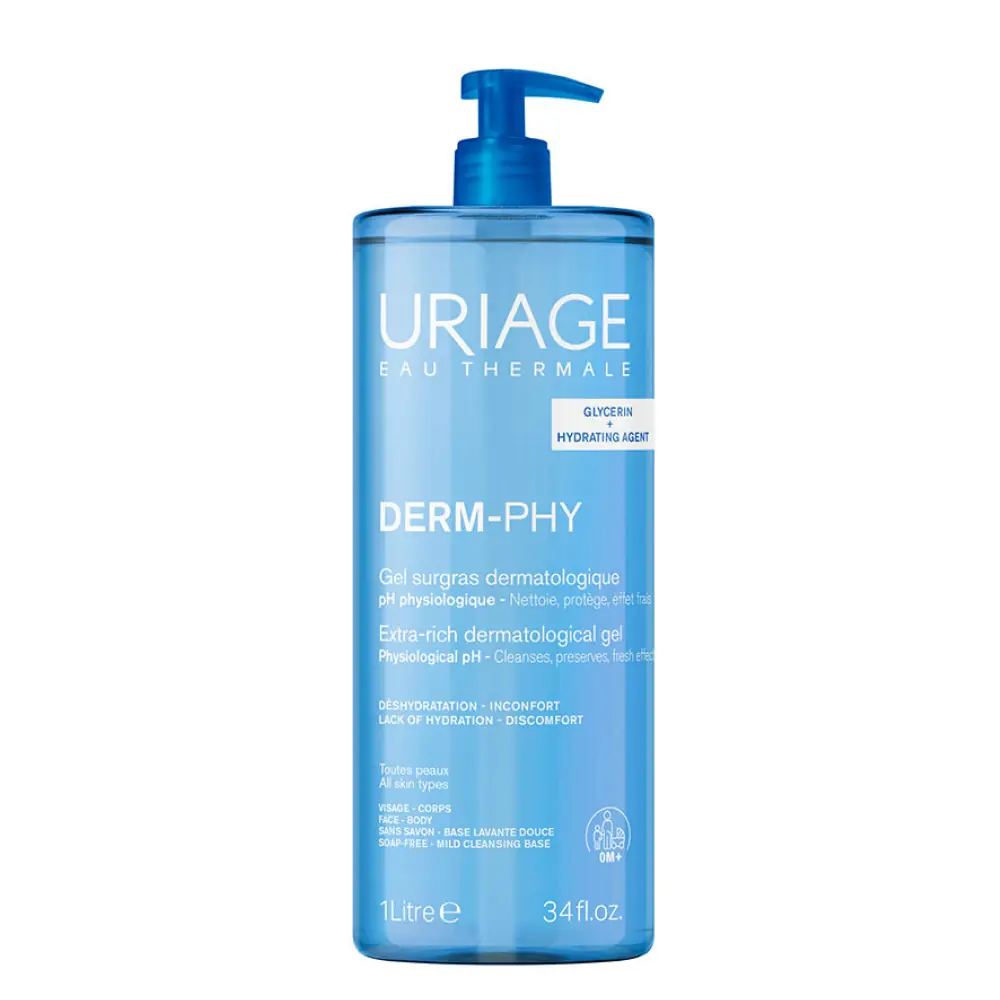 Uriage Derm-Phy Extra Rich Dermatolojik Temizleme Jeli 500 ml