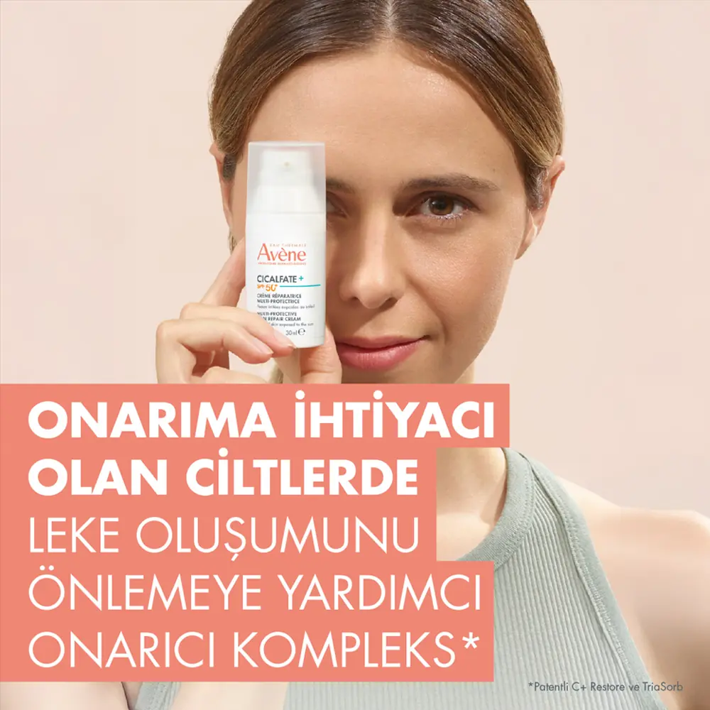 Avene Cicalfate+ Hassas ve Yıpranmış Ciltler için SPF 50+ Yüksek Koruma Sağlayan Onarıcı Krem 30 ml