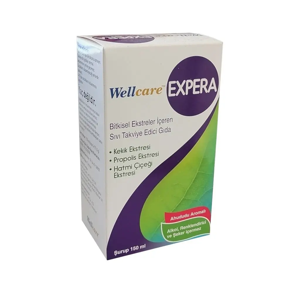 Wellcare Expera Bitkisel Şurup 150 ml