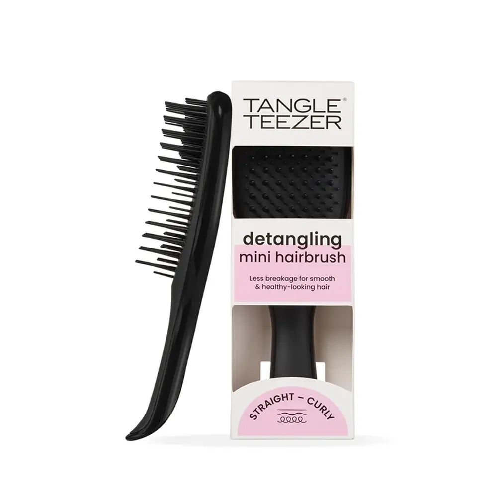 Tangle Teezer The Ultimate Detangler Elektriklenme Önleyici Mini Boy Saç Fırçası - Black