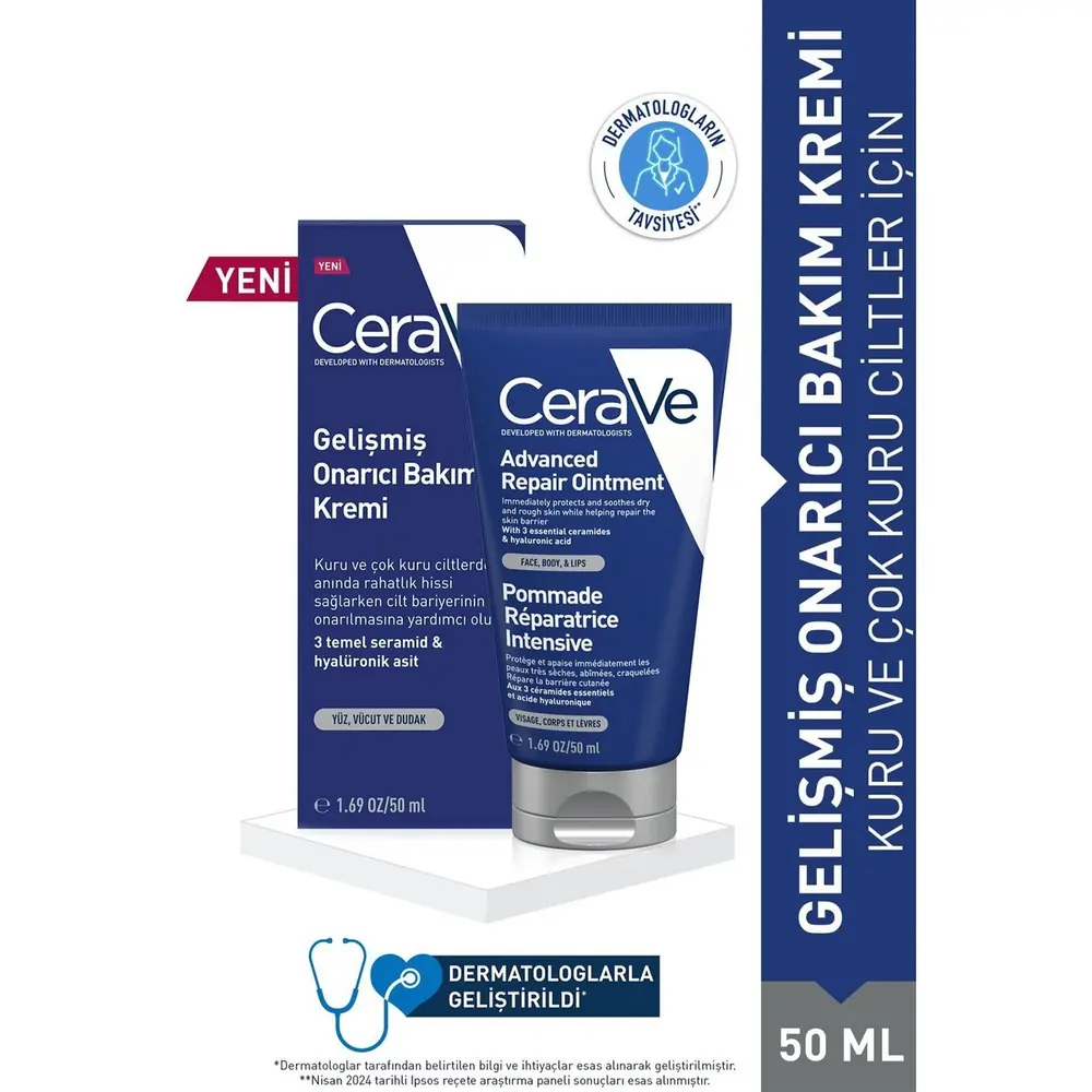 Cerave Gelişmiş Onarıcı Bakım Kremi 50 ml