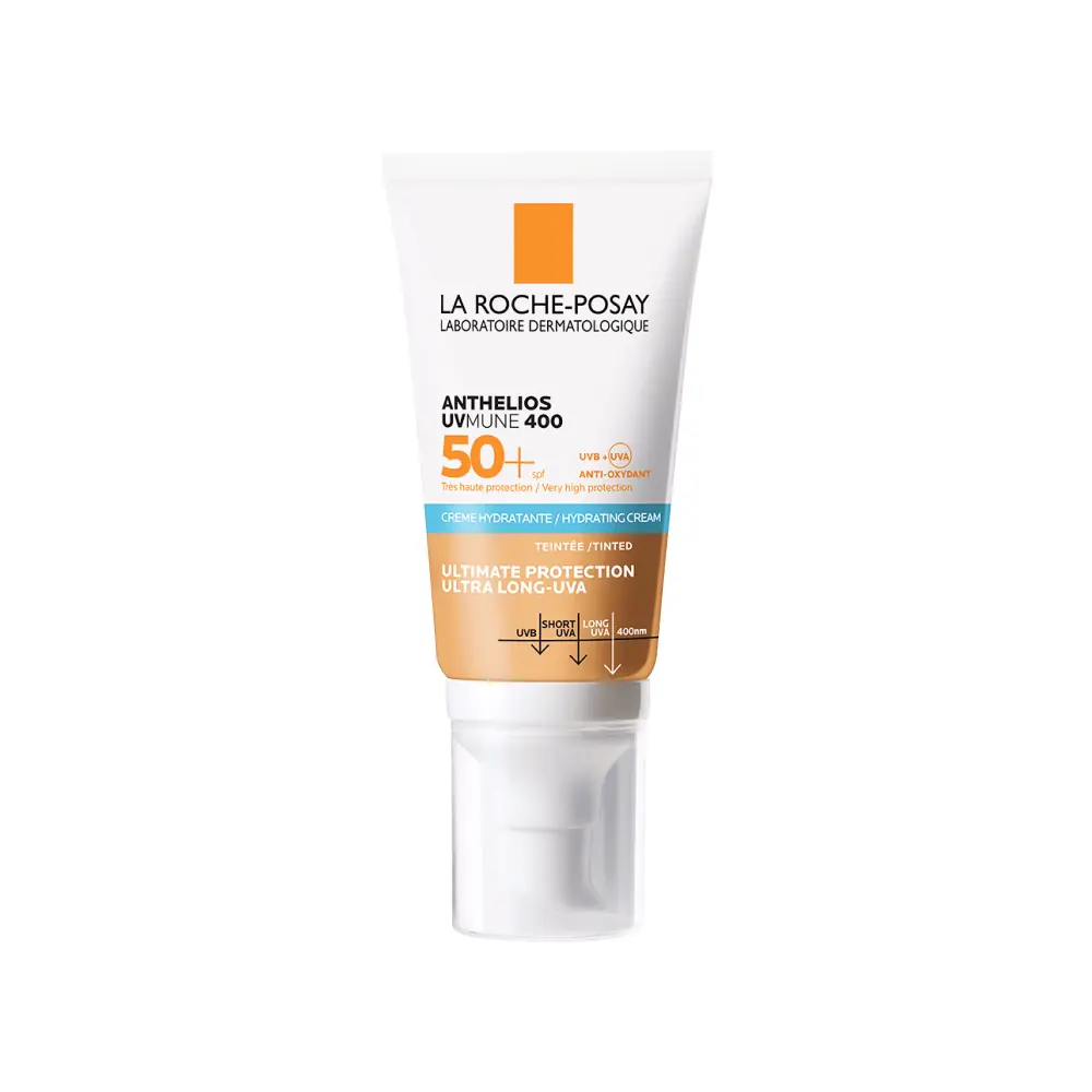 La Roche Posay  Anthelios UVmune SPF 50+ Nemlendirici Renkli Güneş Kremi 50 ml
