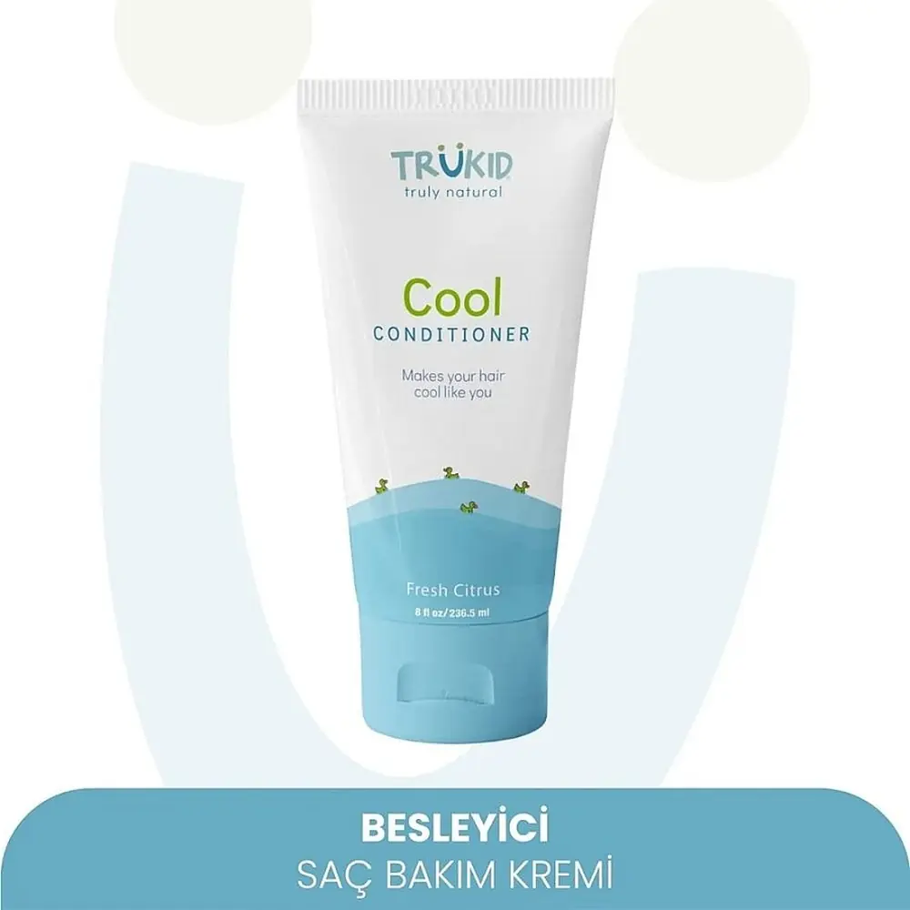 Trukid Cool Besleyici ve Nemlendirici Çocuk Saç Bakım Kremi 236.5 ml