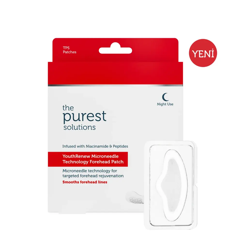 The Purest Solutions Microneedle Teknolojili Sıkılaştırıcı ve İnce Çizgi Karşıtı Alın Bölgesi Bandı
