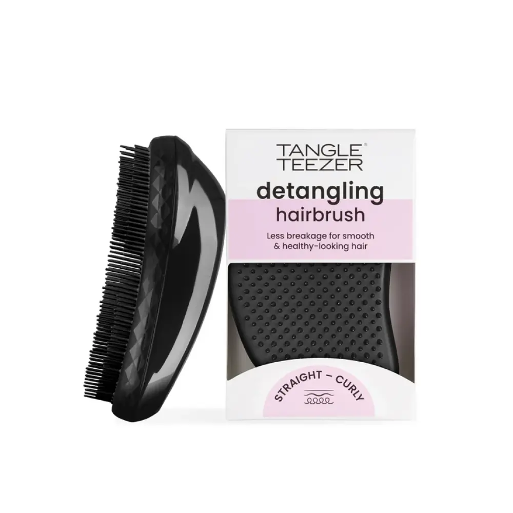 Tangle Teezer The Original Düz ve Kıvırcık Saçlar İçin Saç Fırçası - Panther Black