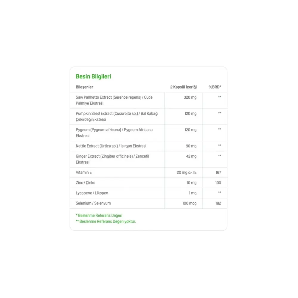 Suda Vitamin Men's Formula Proxine Erkekler İçin 60 Kapsül