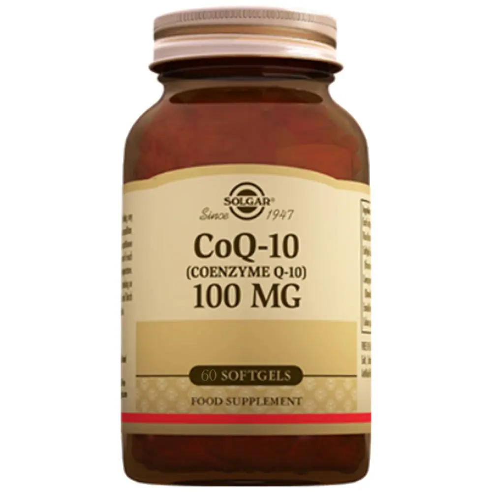 Solgar Coenzyme Q10  100 mg 60 Jelatin Kapsül