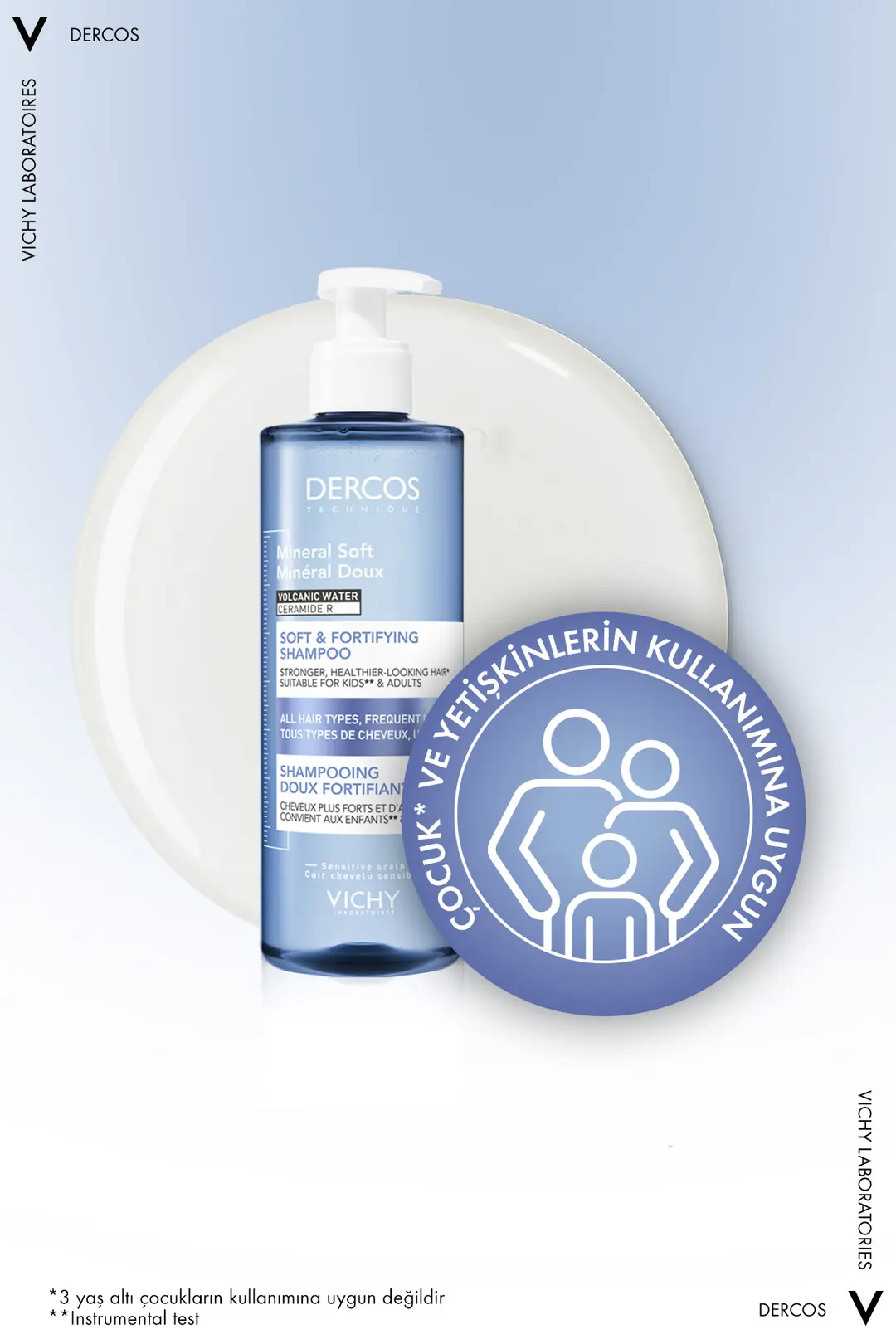 Vichy Dercos Mineral Soft Şampuan 400 ml