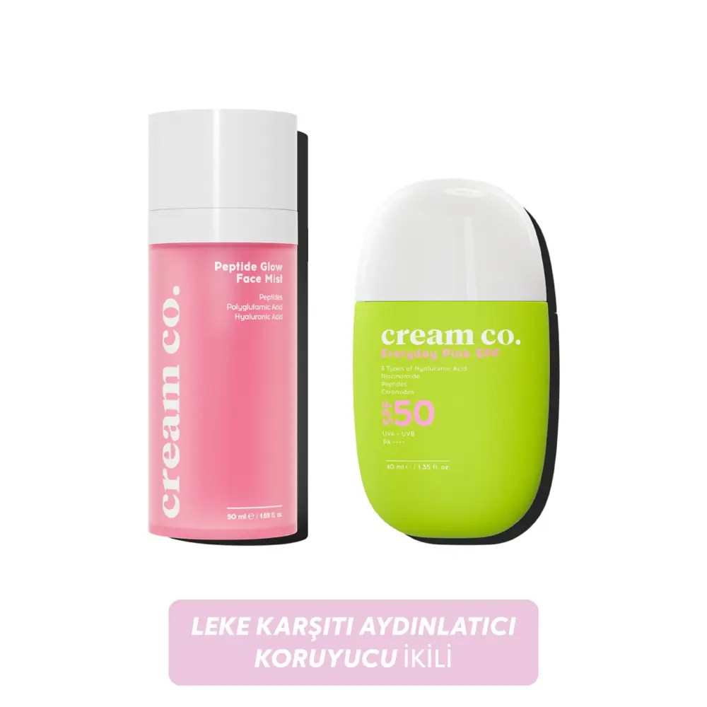 Cream Co. Leke Karşıtı Aydınlatıcı Koruyucu İkili Set