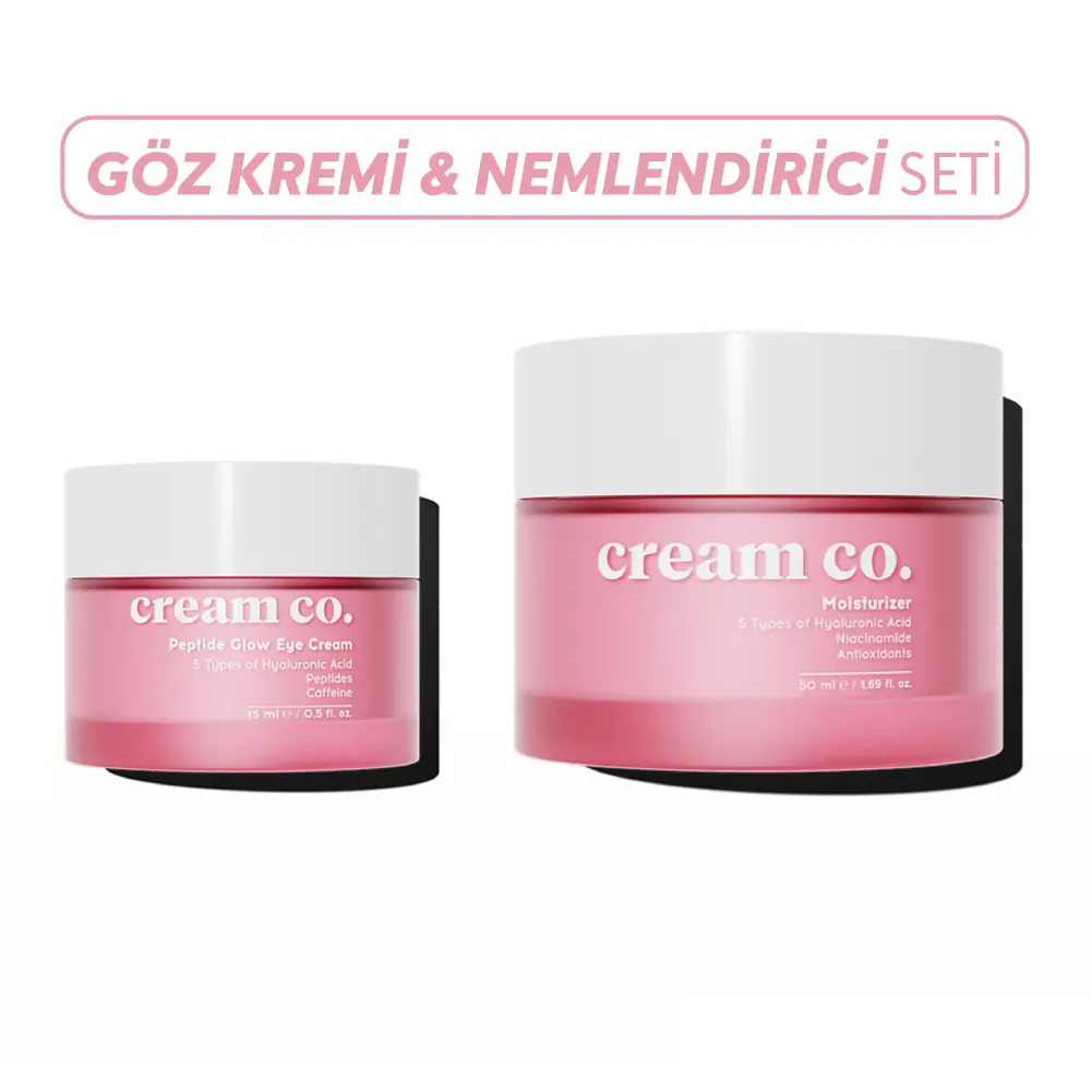 Cream Co. Göz Kremi & Nemlendirici Seti