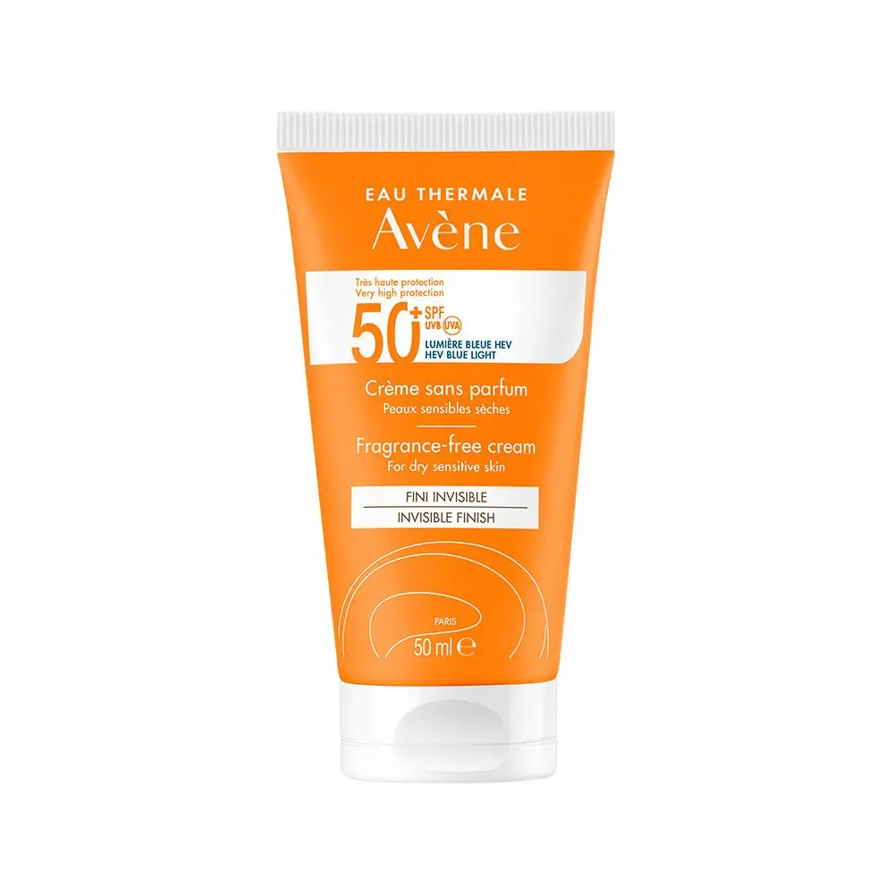 Avene Cream SPF50+ Kuru Ciltler için Güneş Kremi Yüksek Koruma ve Nemlendirici Etkili 50 ml
