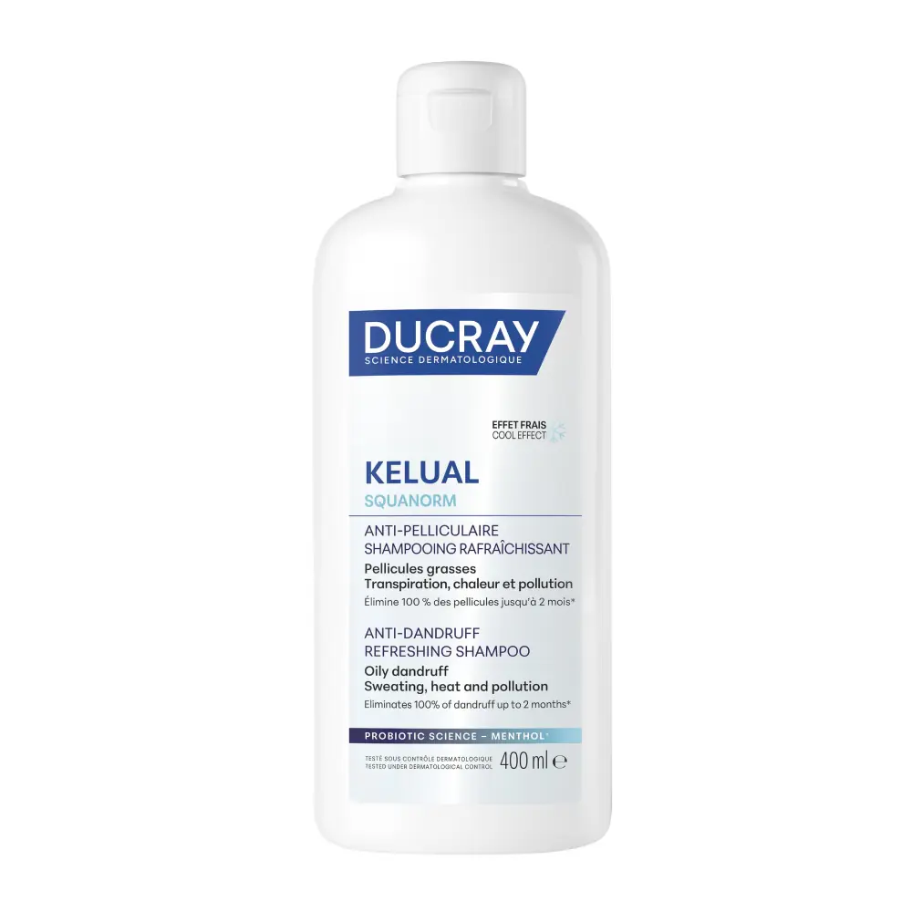 Ducray Kelual Squanorm Kepek Karşıtı & Ferahlatıcı Şampuan 400 ml
