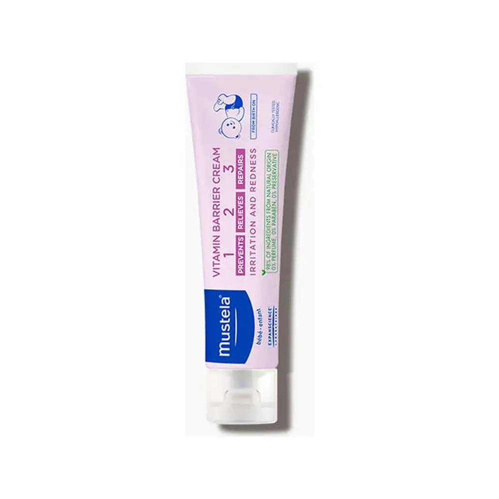 Mustela Vitamin Barrier Cream 1.2.3 Pişik Kremi 100 ml