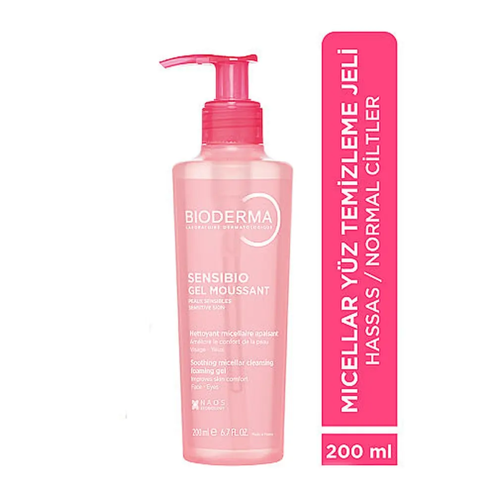 Bioderma Sensibio Foaming Gel Temizleme Jeli 200 ml