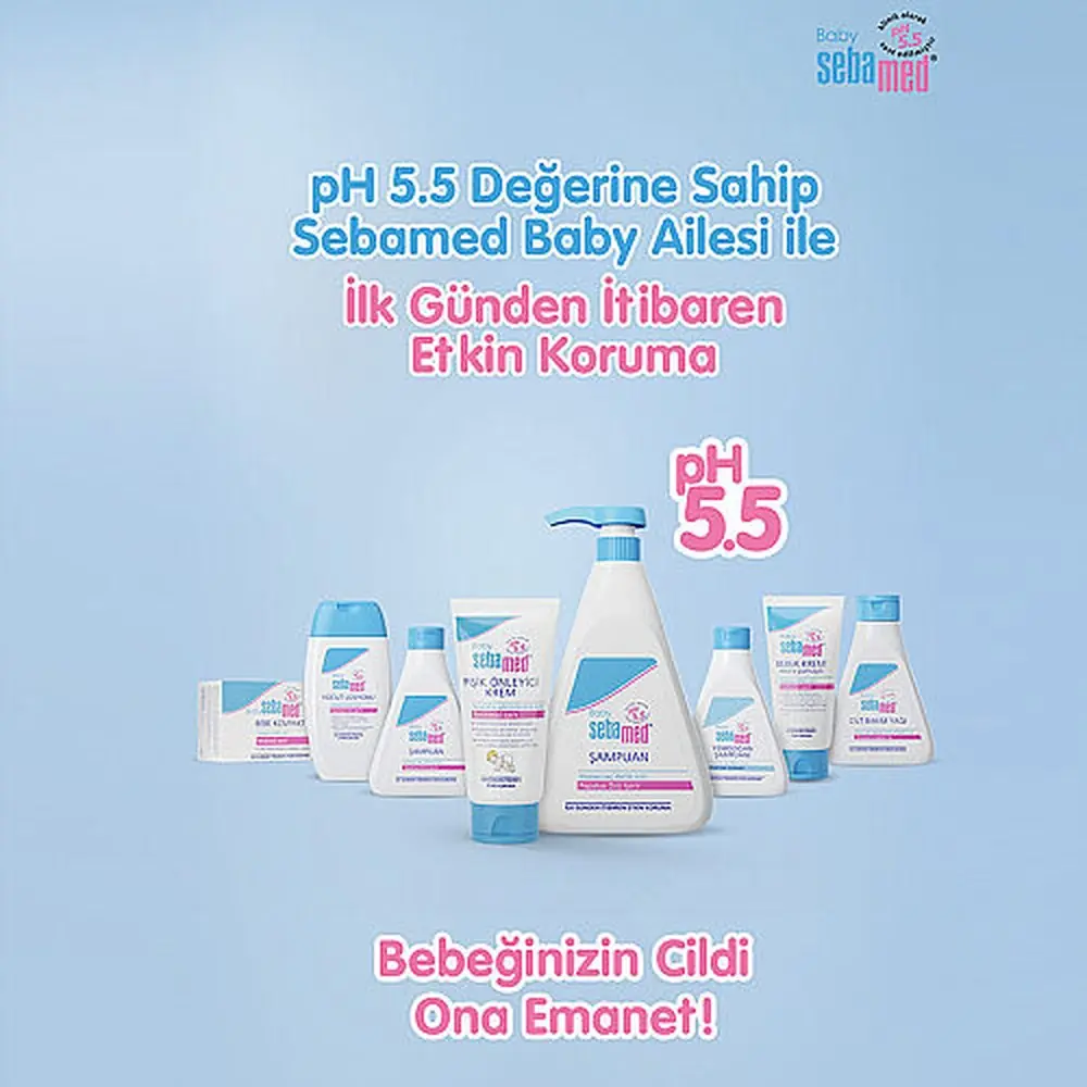 Sebamed Yenidoğan Bebek Şampuanı 500 ml