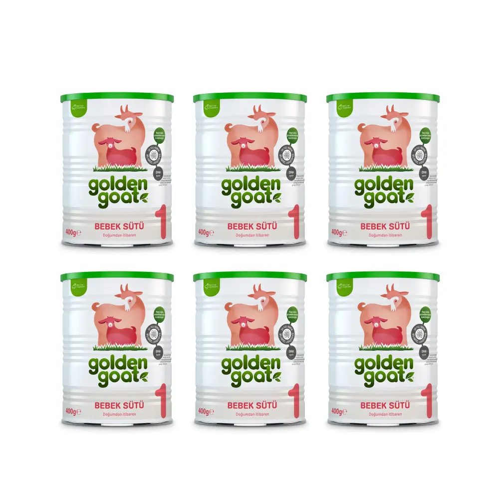 Golden Goat Keçi Bebek Sütü 1 Numara 400 g x 6 adet