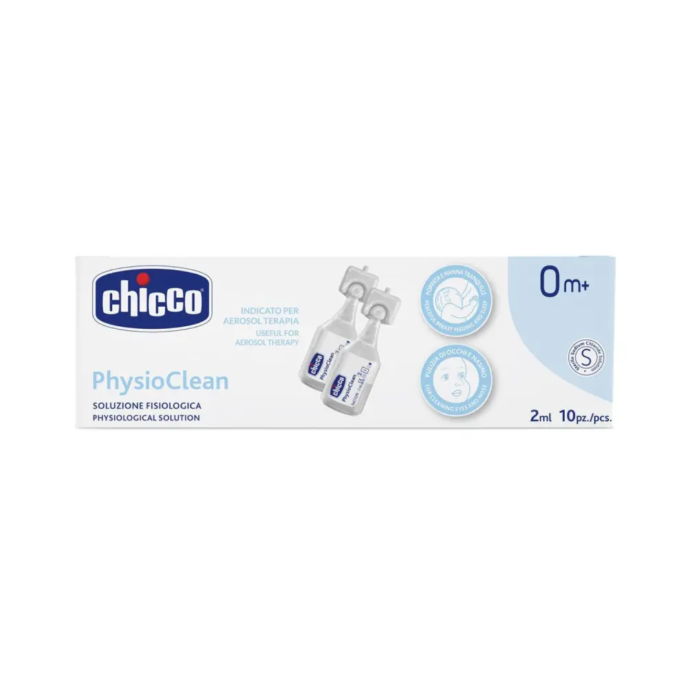 Chicco Physioclean Serum Fizyolojik Solüsyon 10 Adet 2 ml