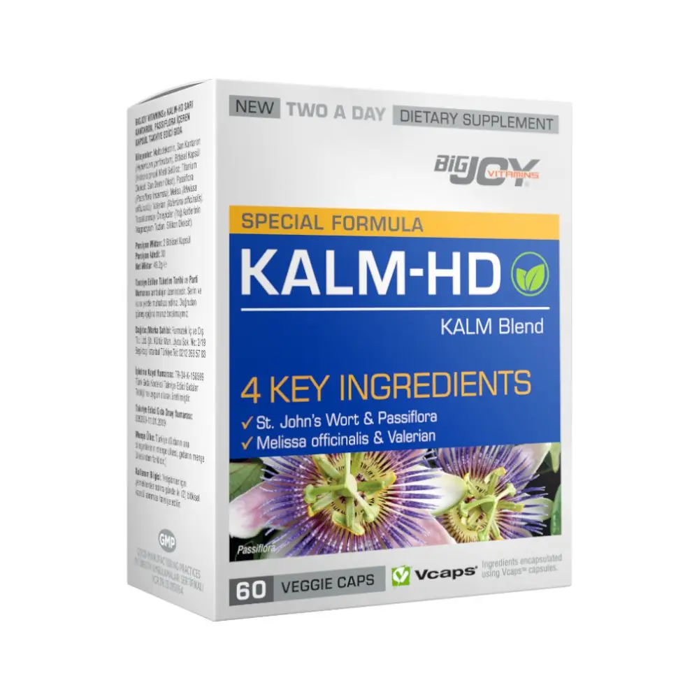 Suda Vitamin Kalm-HD 60 Bitkisel Kapsül