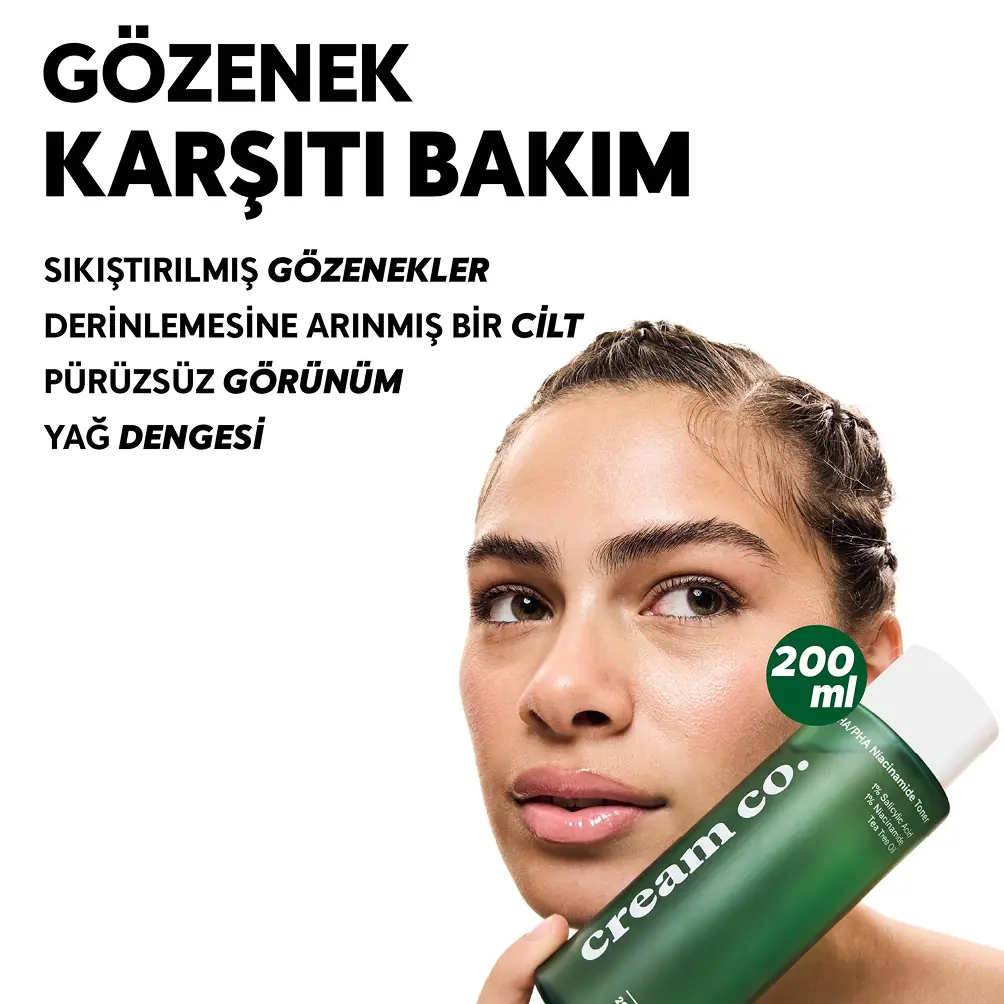 Cream Co. Bha Pha Niacinamide Tonik 200 ml