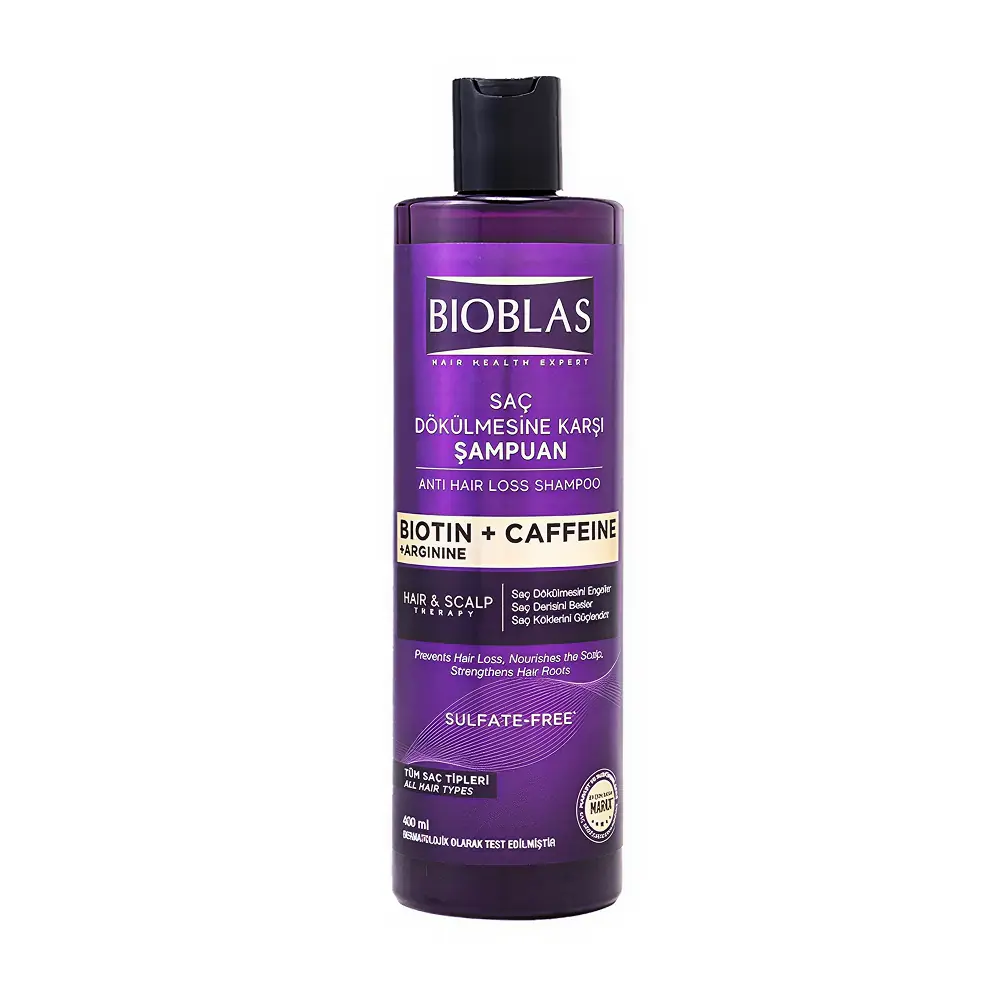 Bioblas Saç Dökülmesine Karşı Biotin ve Kafein İçeren Şampuan 400 ml