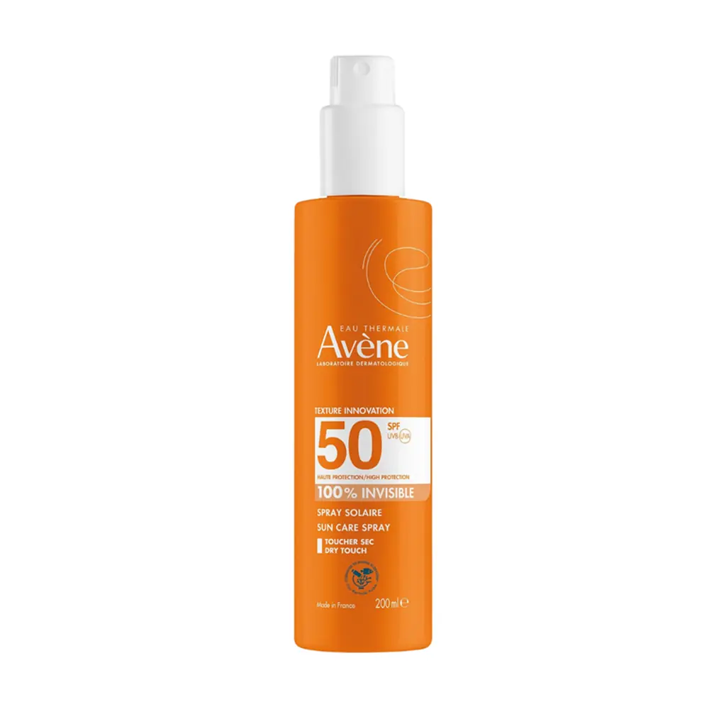 Avene Sprey Güneş Kremi SPF50+ Vücut için Yüksek Koruma Sağlayan Nemlendirici Güneş Kremi 200 ml