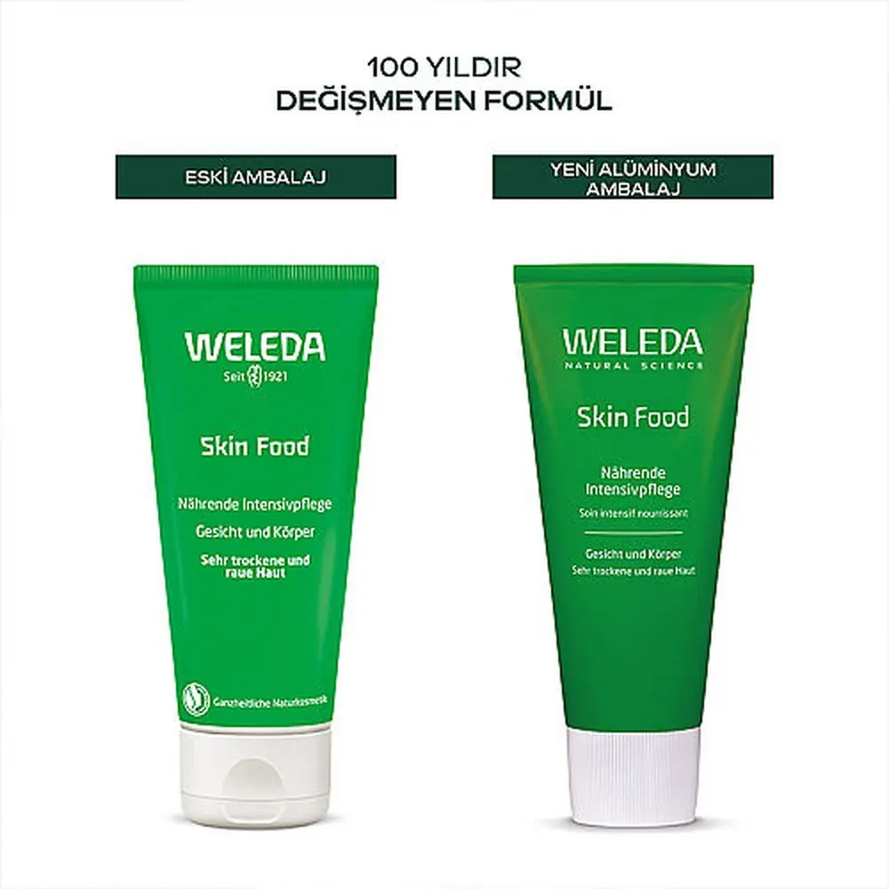Weleda Skin Food Kuru Ciltler İçin Nemlendirici ve Besleyici Organik Bakım Kremi 75 ml