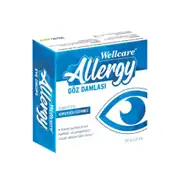 Wellcare Allergy Eye Drops Göz Damlası 0,10 ml 10 Flakon