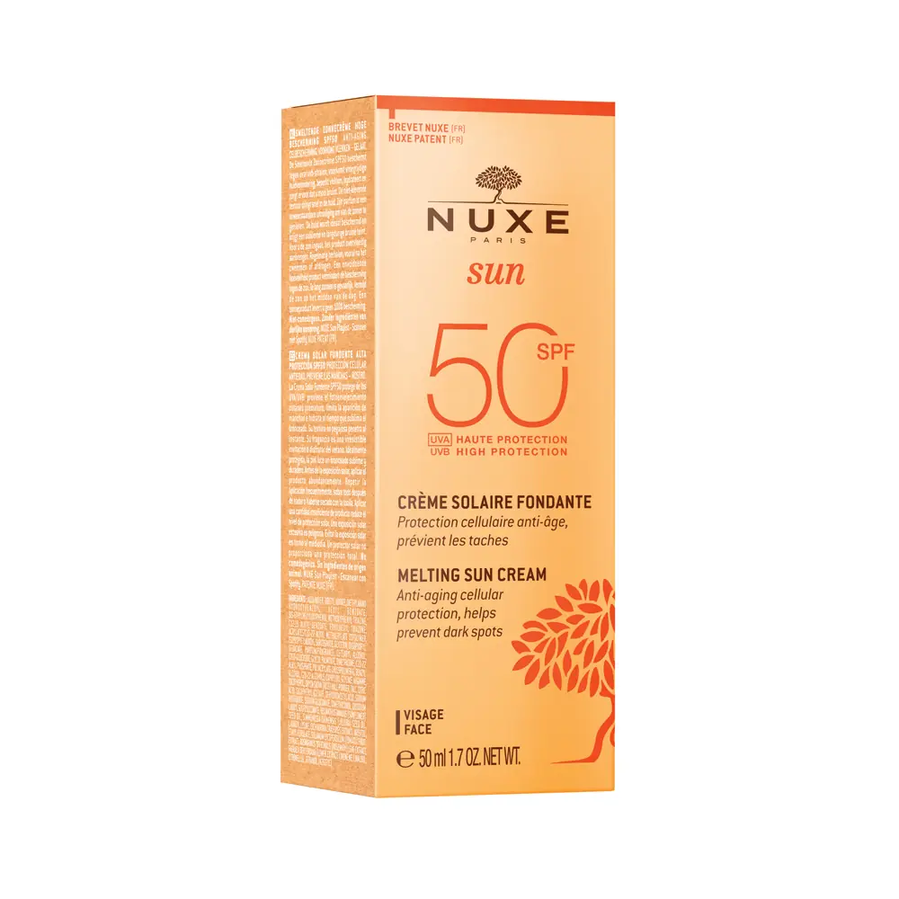 Nuxe Sun Creme Fondante Visage Haute Protection Spf50 50 ml